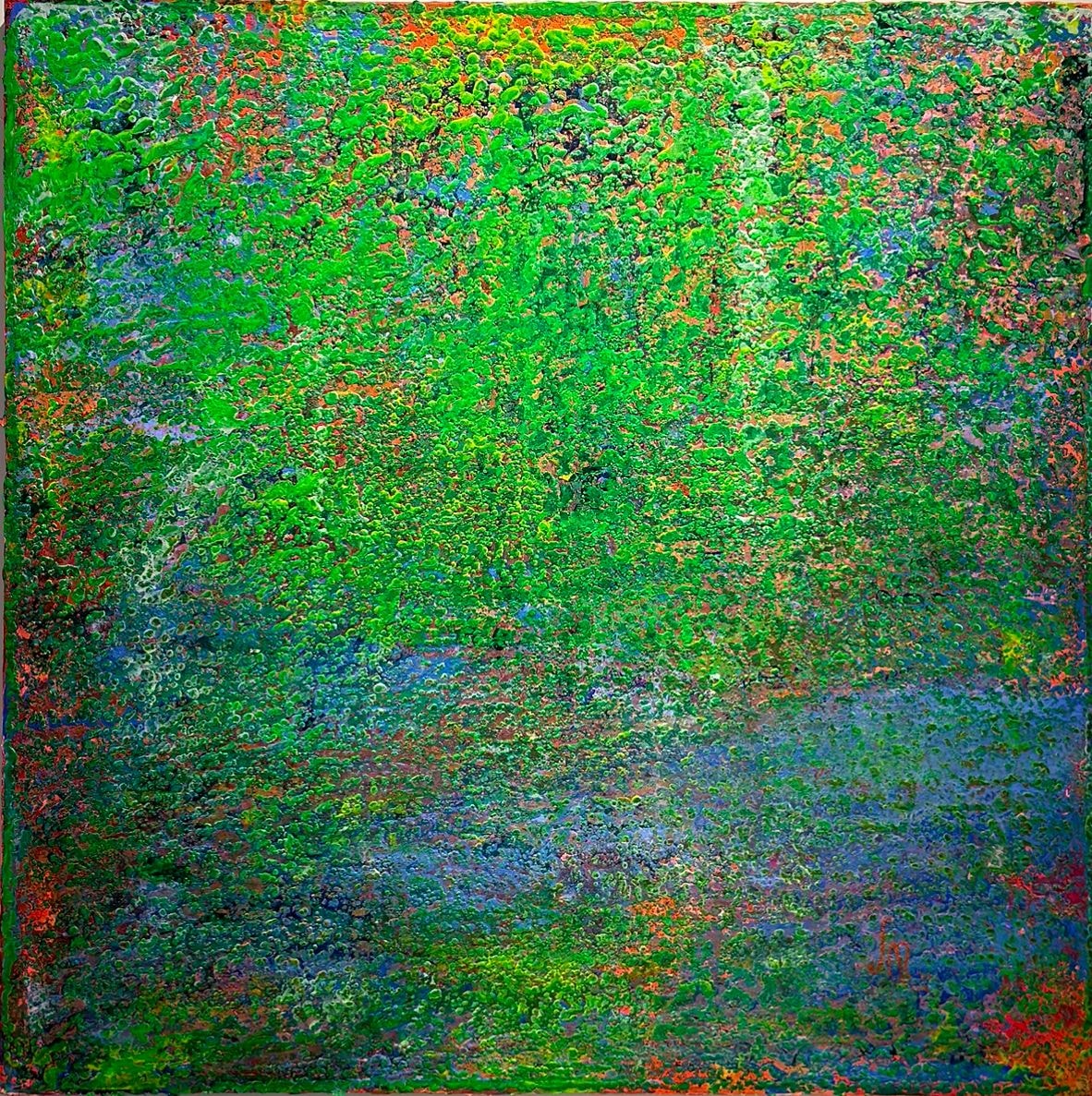 “By the Rivers of Babylon 3”, painting by Martine Rachel Ovadia