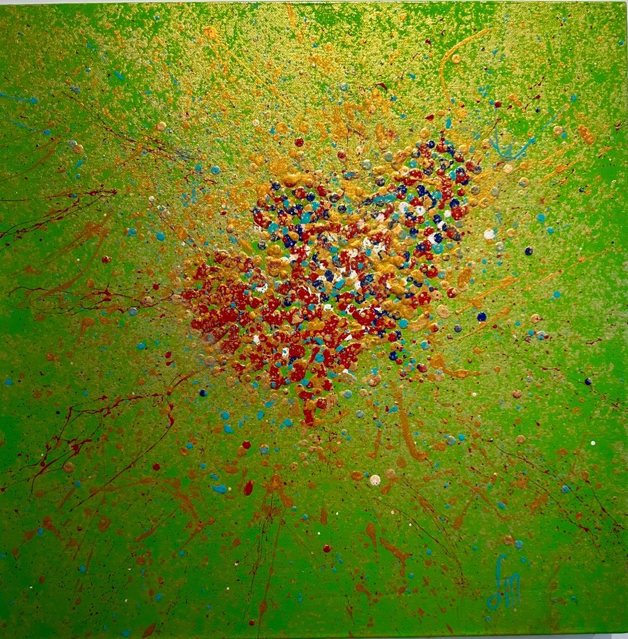 “Love 2”, painting by Martine Rachel Ovadia