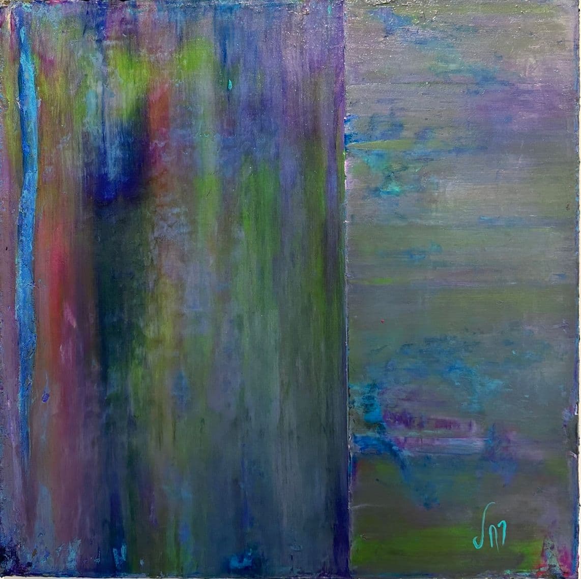 “Evasion”, painting by Martine Rachel Ovadia