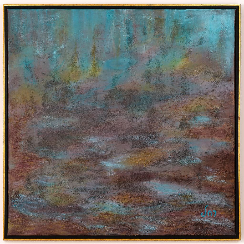 “Musing”, painting by Martine Rachel Ovadia
